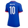 Frankrike Mbappé 10 Hjemme EM 2024 - Dame Fotballdrakt